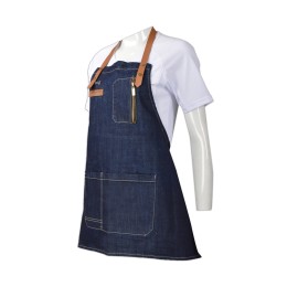 SKAP018  設計牛仔圍裙 訂購皮帶咖啡師圍裙 製造西餐廳烘焙家居工作圍裙 圍裙製造商 SKAP018  設計牛仔圍裙 訂購皮帶咖啡師圍裙 製造西餐廳烘焙家居工作圍裙 圍裙製造商